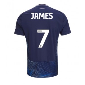 Leeds United Daniel James #7 Tredje trøje 2024-25 Kort ærmer